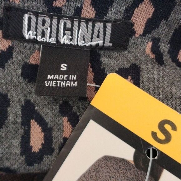 NWT Nicole Miller Original Knit Animal Print Dress - Picture 7 of 11